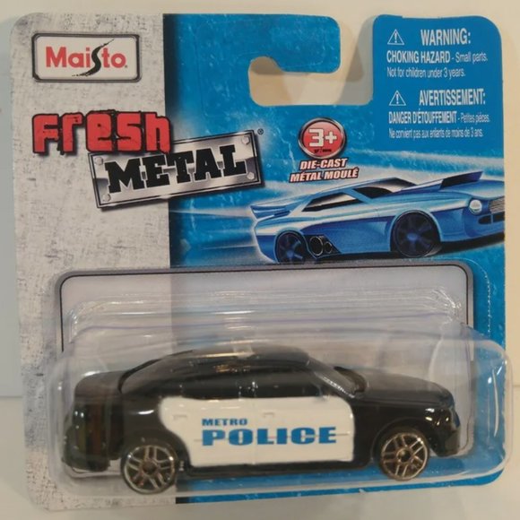 2006 Hot Wheels Dodge Charger Metro Police Mattel - Picture 7 of 8